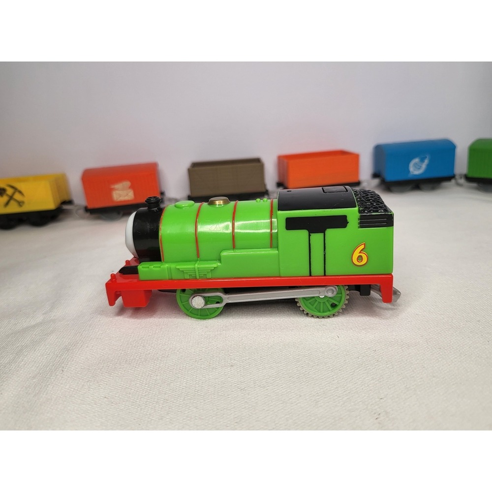 Thomas & Friends TrackMaster Motorized Thomas and Percy Train cars
